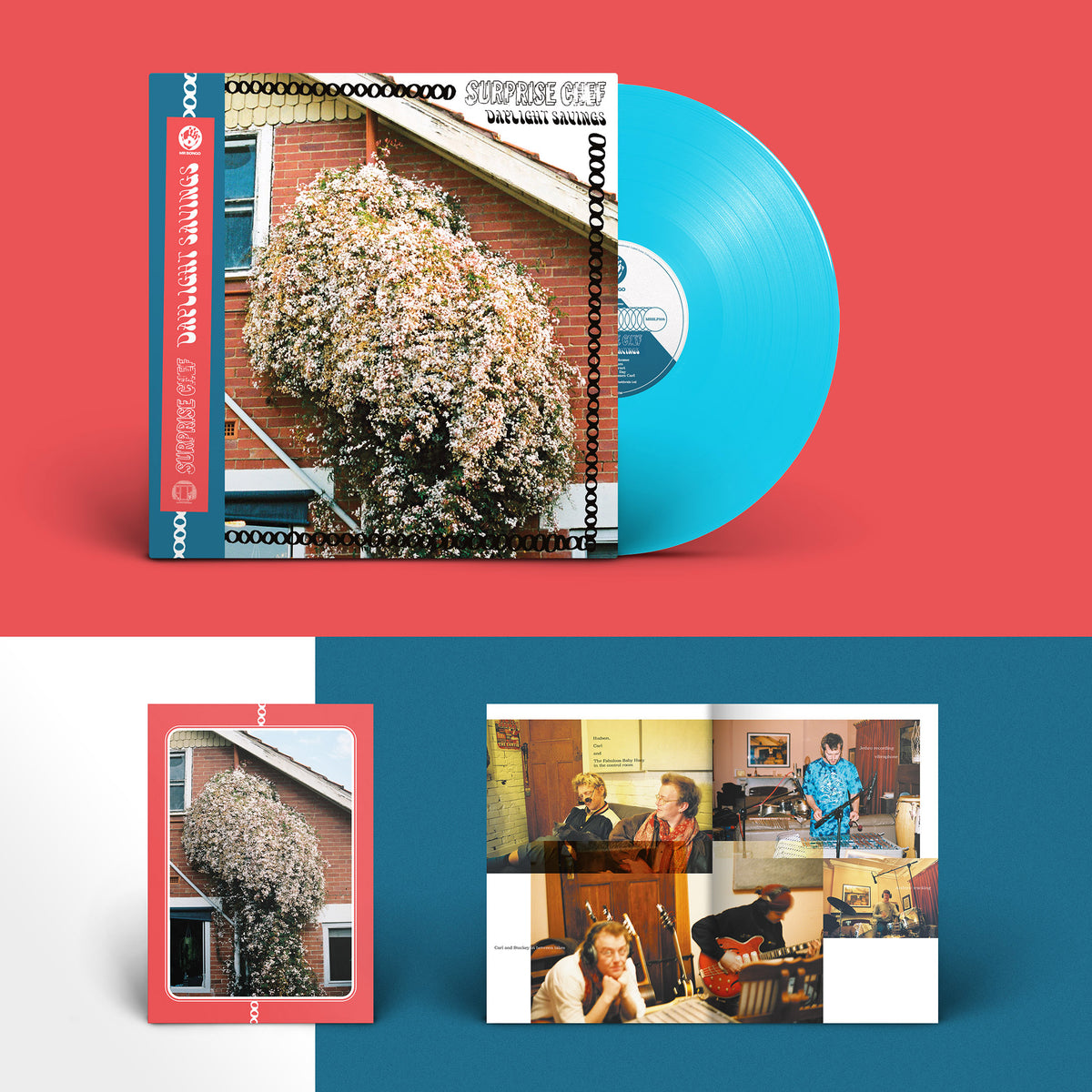 Surprise Chef - Daylight Savings: Exclusive Light Blue Vinyl LP with insert and zine *DINKED EXCLUSIVE 067*