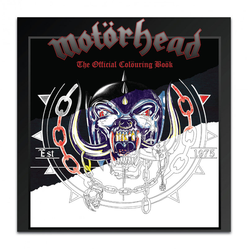 Motorhead - The Official Colouring Book