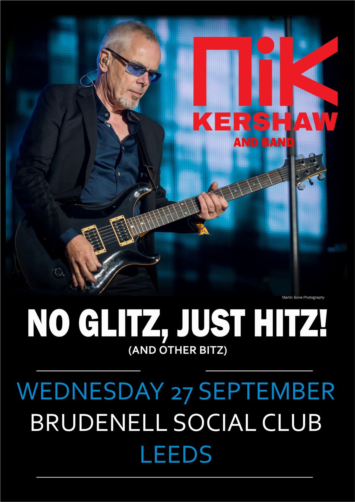 Nik Kershaw and Band 27/09/23 @ Brudenell Social Club