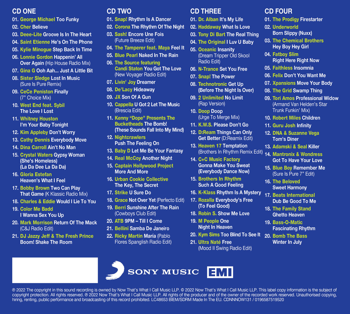NOW That's What I Call 90s: Dancefloor - Various Artists