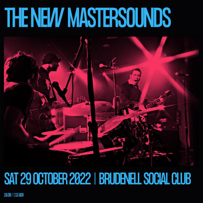 New Mastersounds (The) 29/10/22 @ Brudenell Social Club