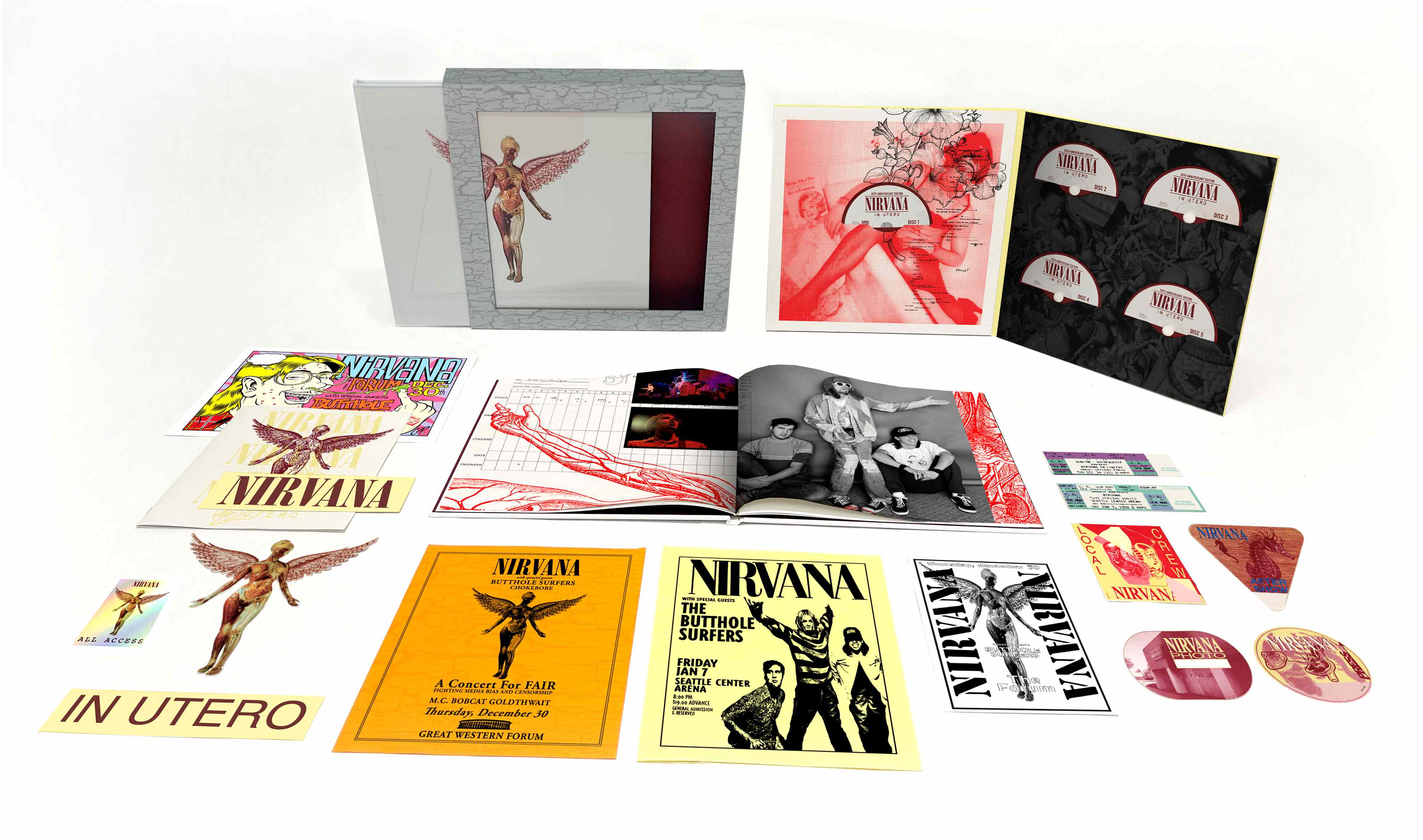 Nirvana - In Utero: 30th Anniversary – Crash Records