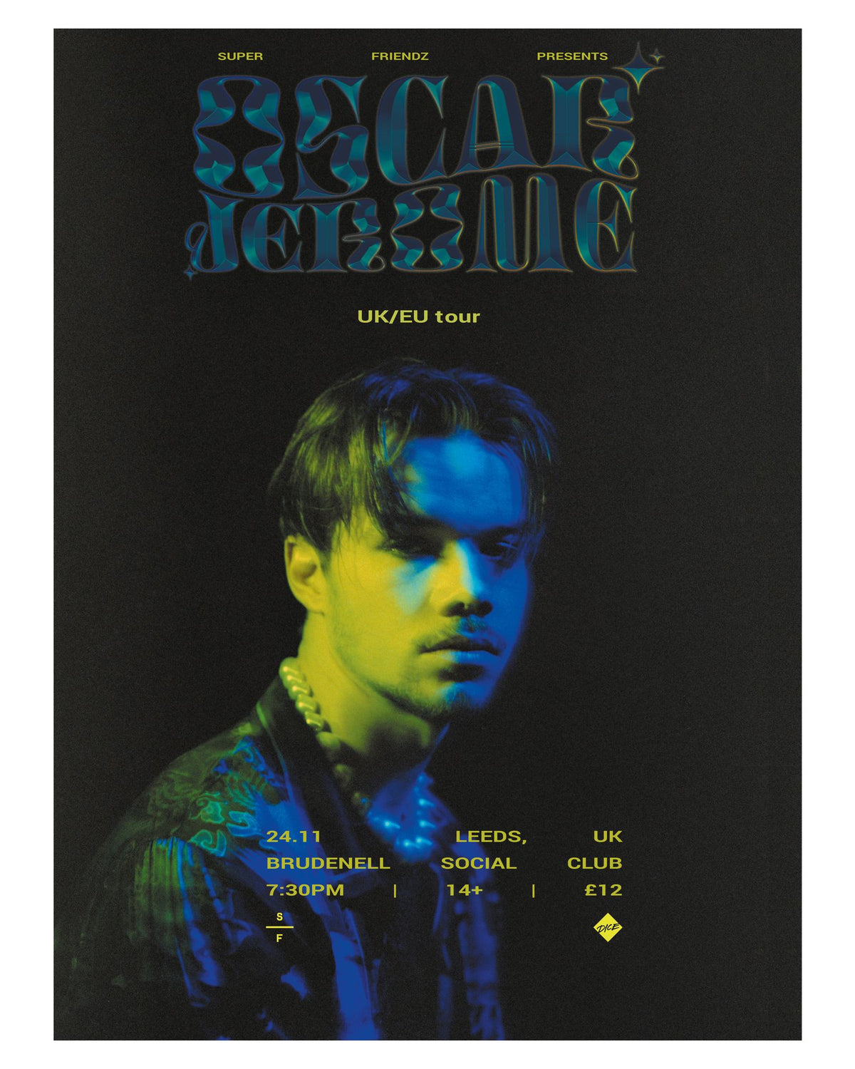 Oscar Jerome 24/11/22 @ Brudenell Social Club