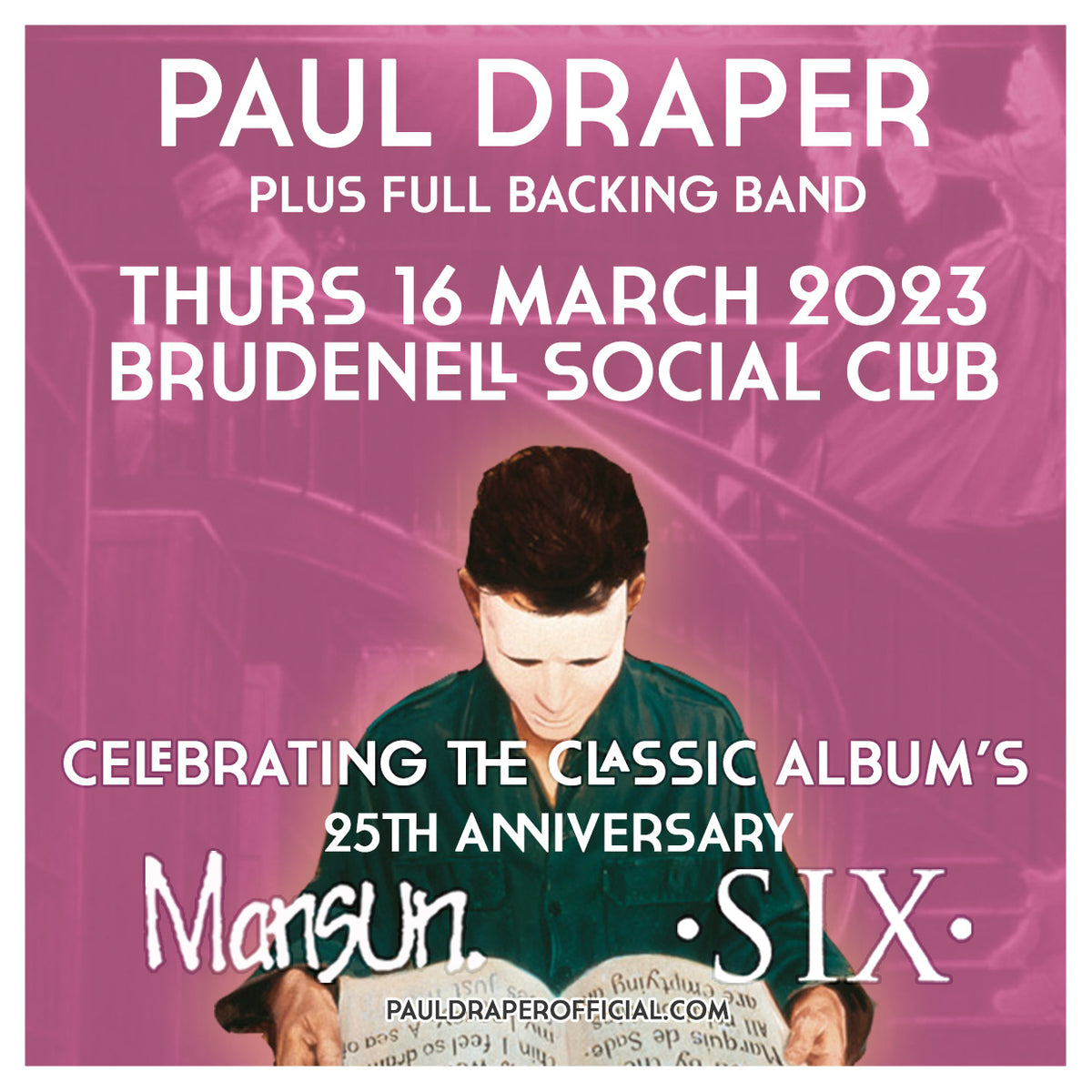 Paul Draper 16/03/23 @ Brudenell Social Club