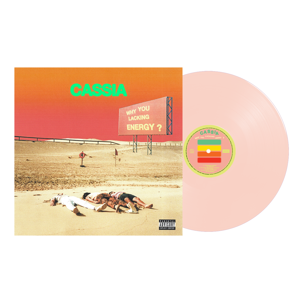 Cassia - Why You Lacking Energy : Various Formats + Ticket Bundle (Launch show at MASH Macclesfield)