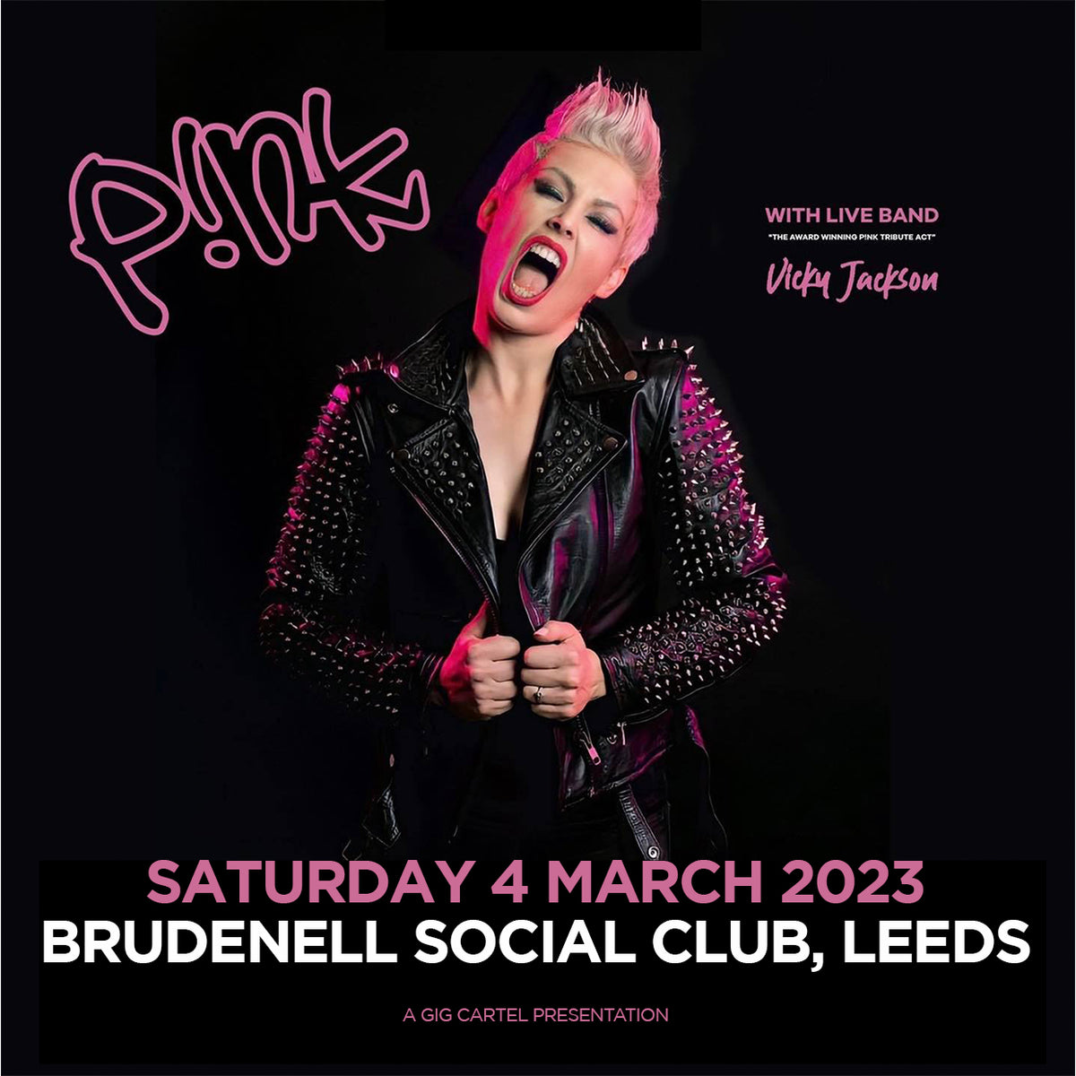 Pink by Vicky Jackson 04/03/23 @ Brudenell Social Club