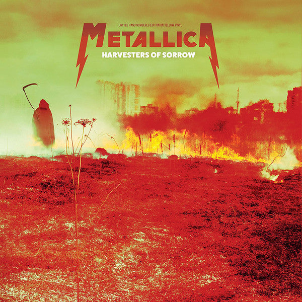 Metallica - Harvesters Of Sorrow (Moscow Broadcast): Limited Yellow Vinyl LP