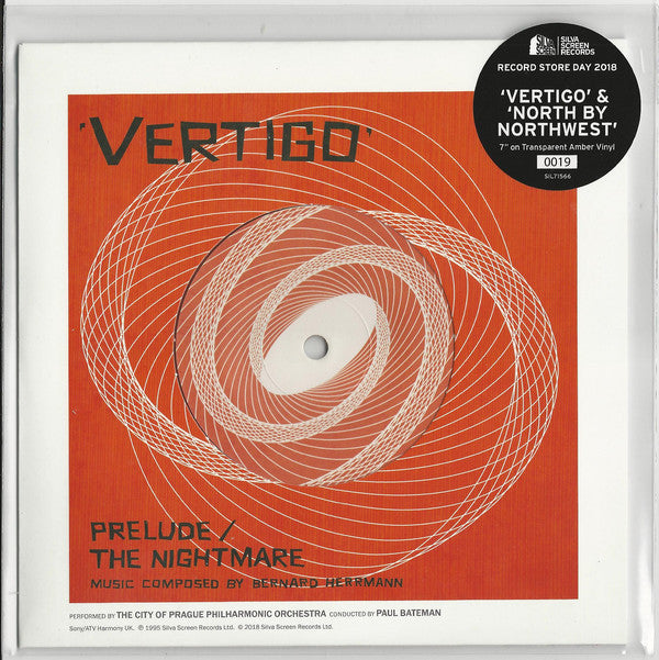 Vertigo/North By Northwest - Soundtrack Orange 7" Single