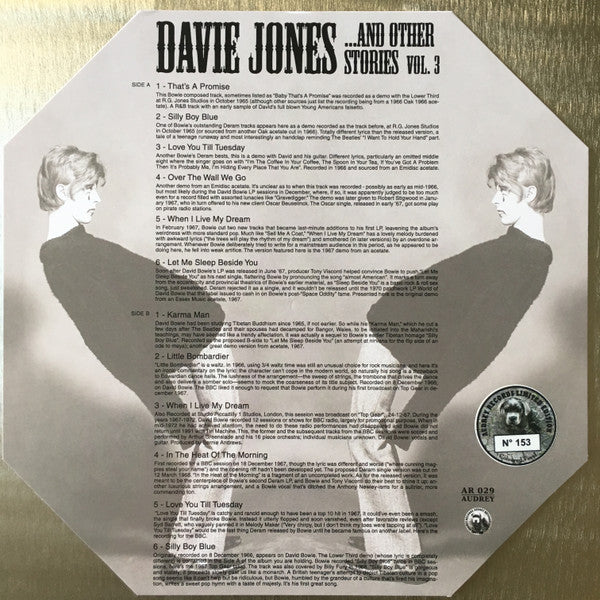 Davie Jones - …And Other Stories (Vol. 3)