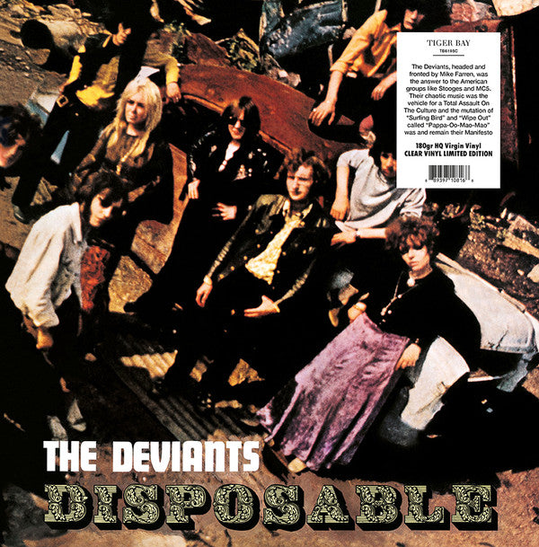 Deviants (The) - Disposable: Clear Vinyl LP