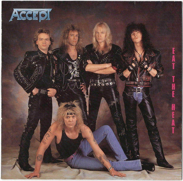 Accept - Eat The Heat: Limited Flaming Vinyl LP