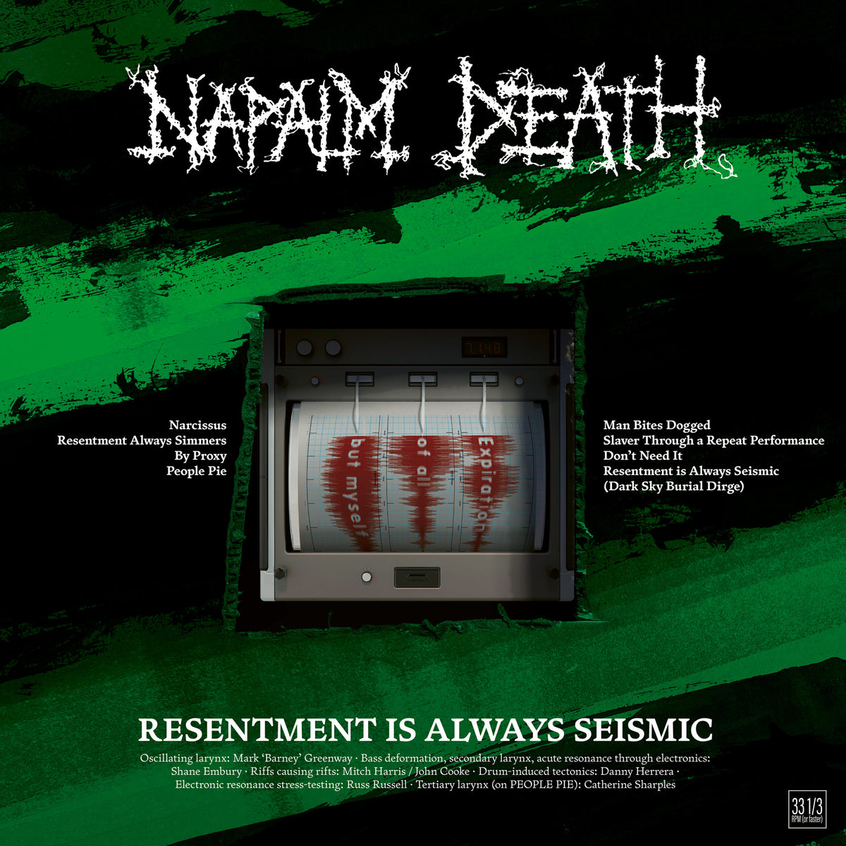 Napalm Death - Resentment Is Always Seismic – A Final Throw Of Throes