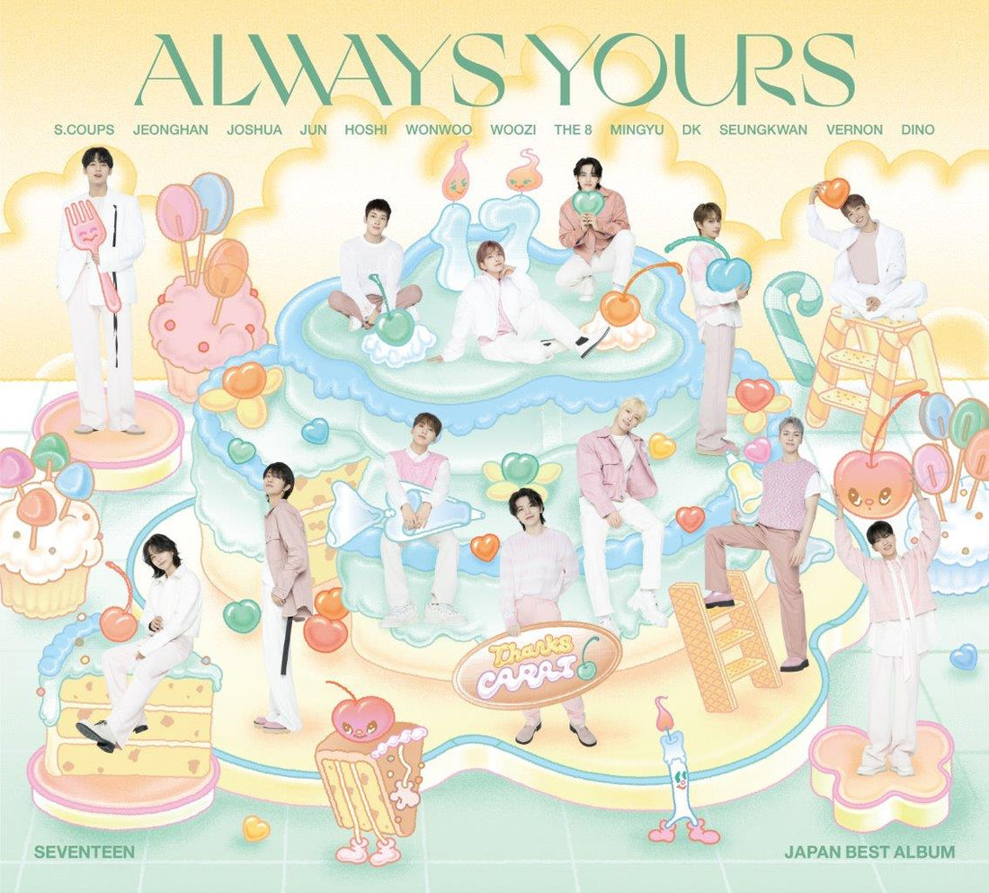 SEVENTEEN - SEVENTEEN JAPAN BEST ALBUM [ALWAYS YOURS]