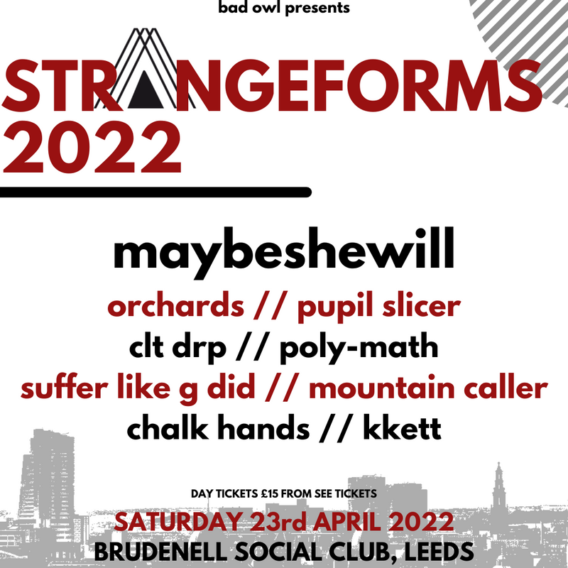 Strangeforms 2022 23-24/04/22 @ Brudenell Social Club