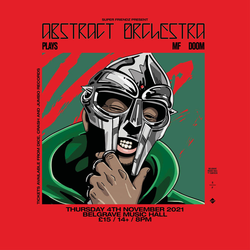 Abstract Orchestra plays MF DOOM 04/11/21 @ Belgrave Music Hall