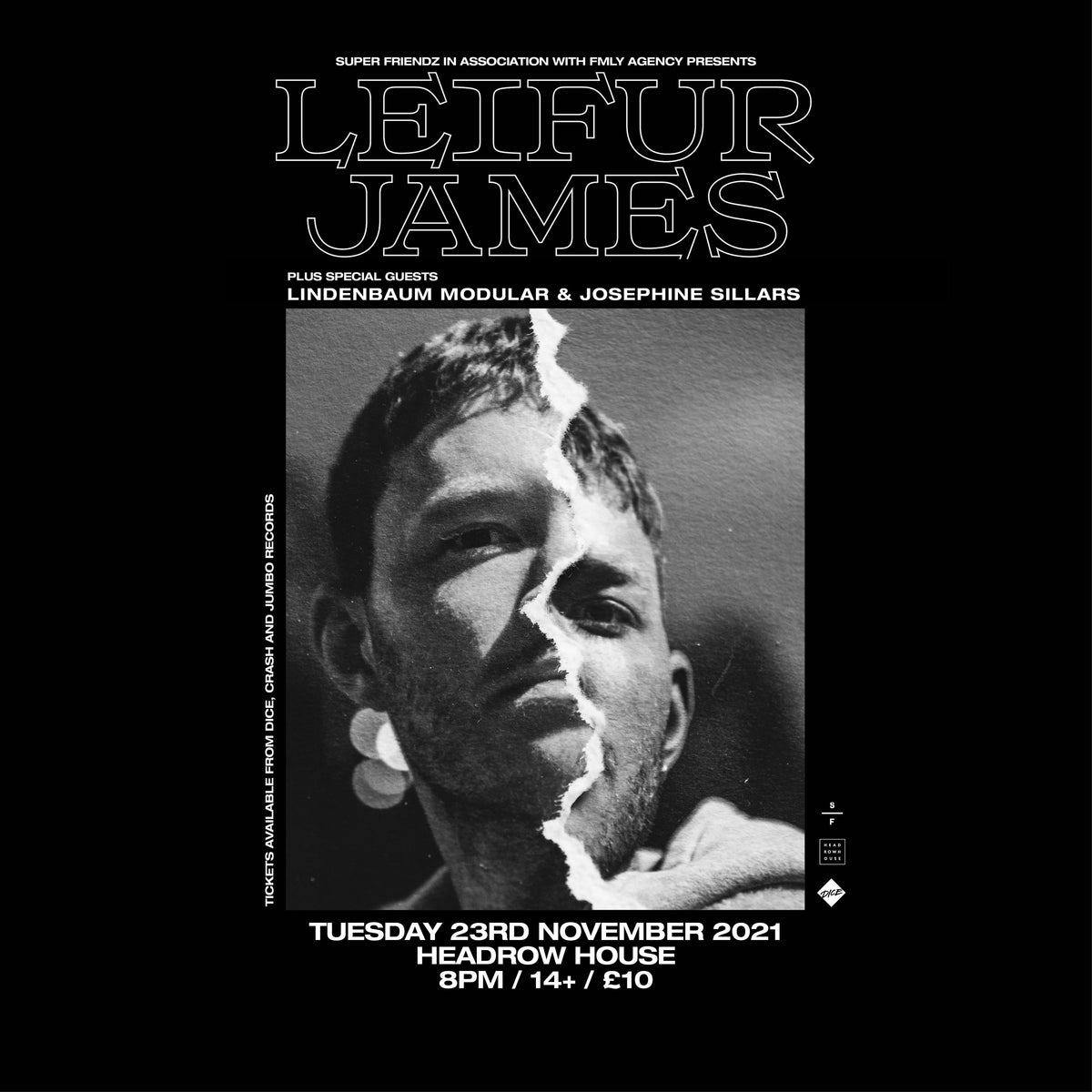 Leifur James 23/11/21 @ Headrow House