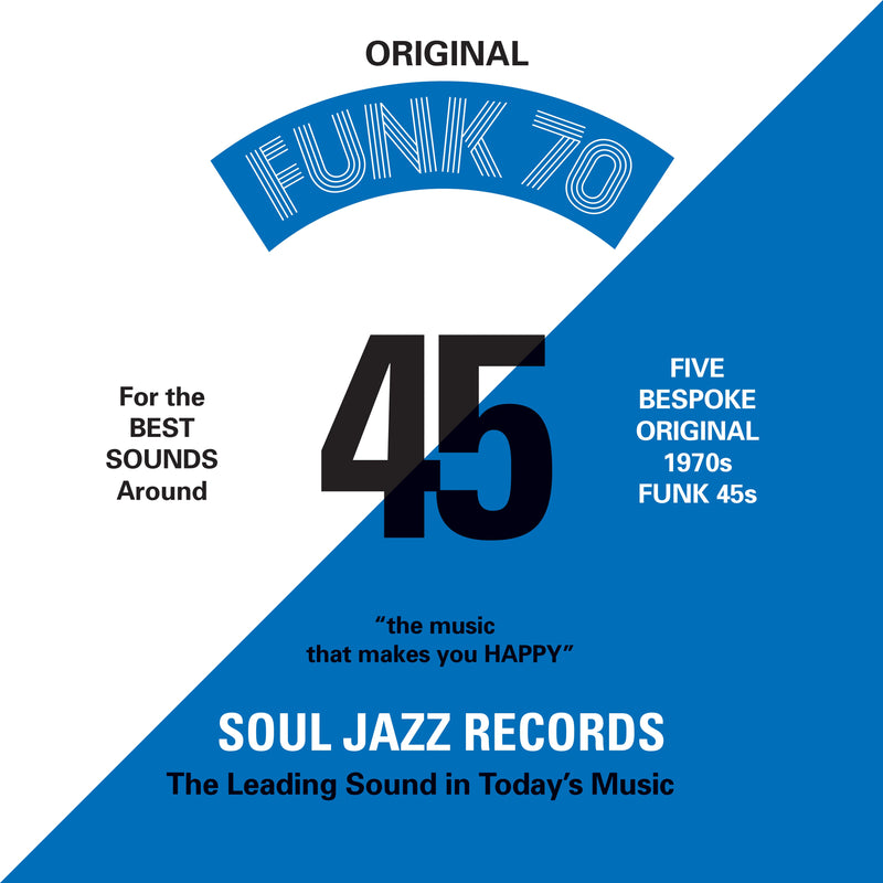 Various Artists - Soul Jazz - FUNK 70 - Collectors 7” Box Set. 5 Bespoke original 1970s Funk 45s: Limited RSD 2021