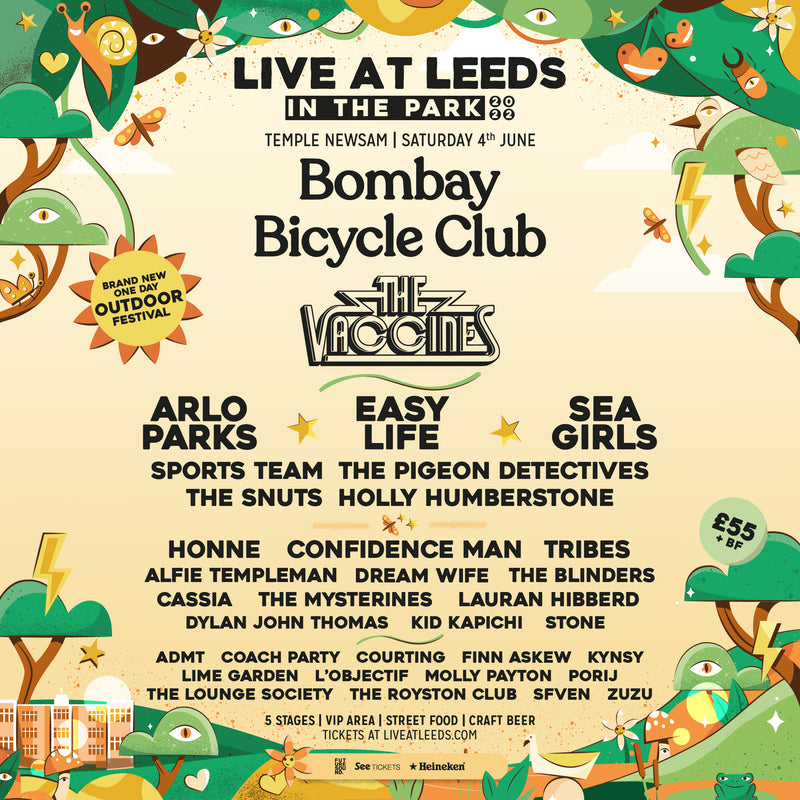 Live At Leeds: In The Park 04/06/22 @ Temple Newsam Park, Leeds