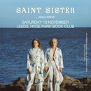 Saint Sister 13/11/21 @ Hyde Park Book Club