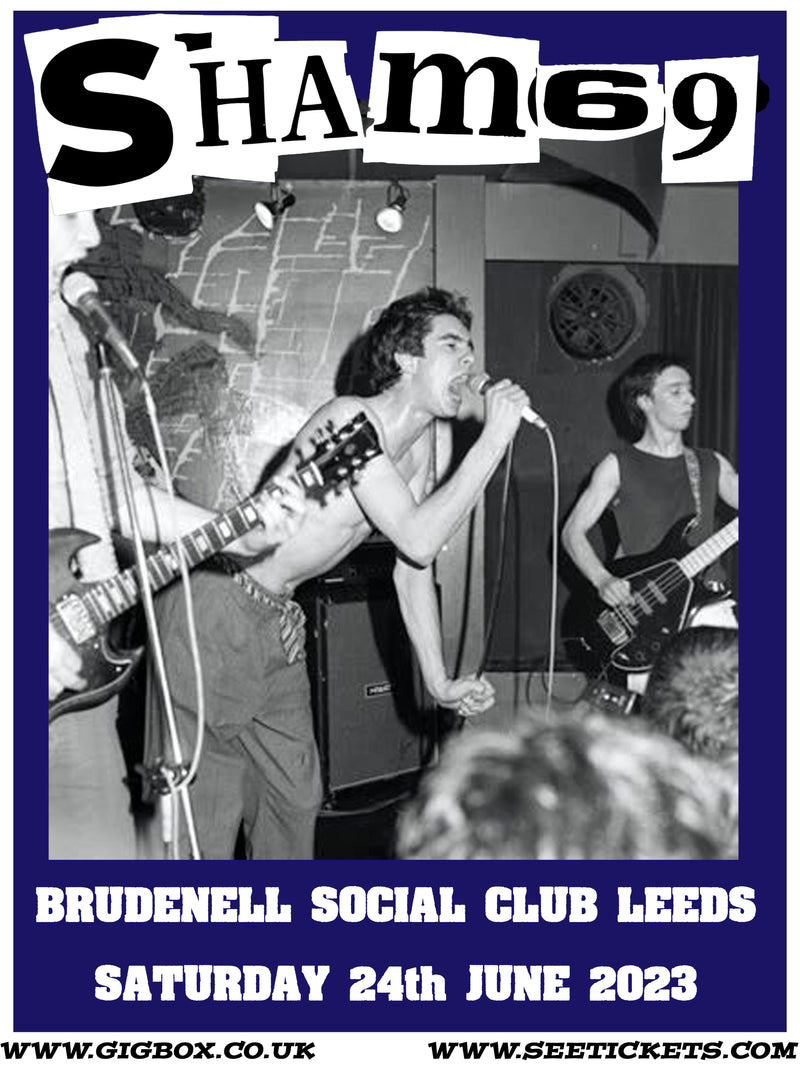 Sham 69 24/06/23 @ Brudenell Social Club