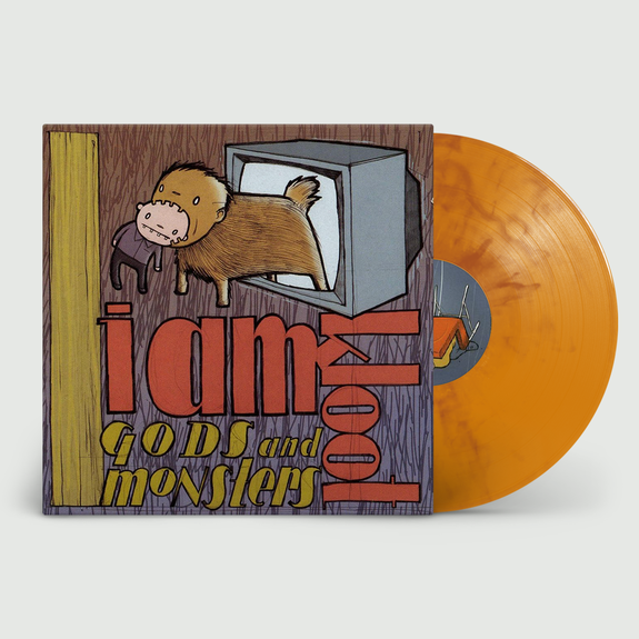 I Am Kloot - Gods And Monsters: Limited Orange Marble Vinyl LP