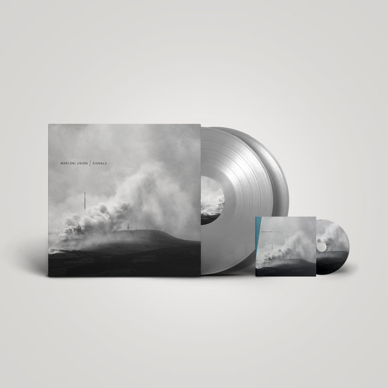 Marconi Union - Signals: Limited Silver Double Vinyl LP With Bonus Reworks CD DINKED EXCLUSIVE 140