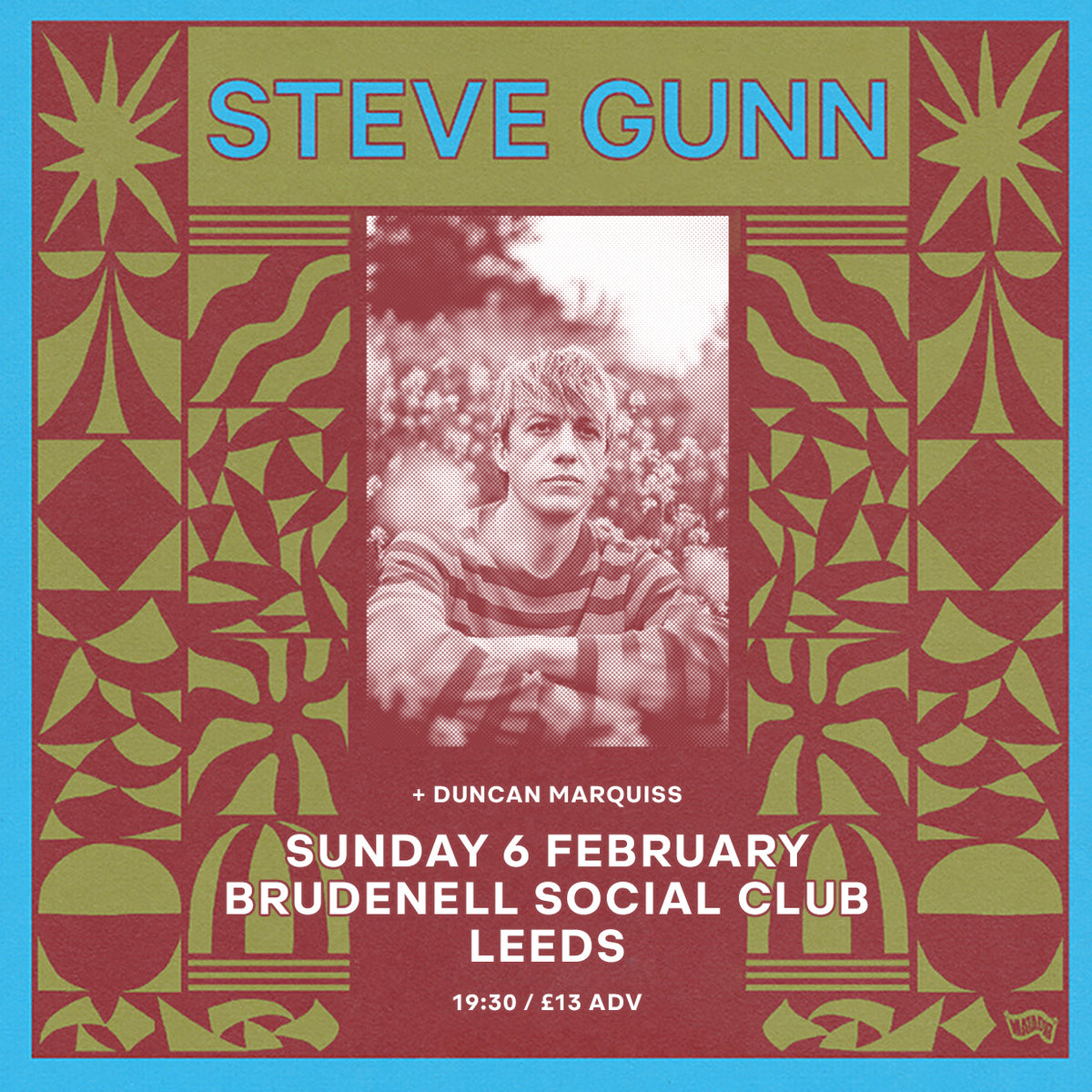 Steve Gunn 06/02/22 @ Brudenell Social Club  **Cancelled