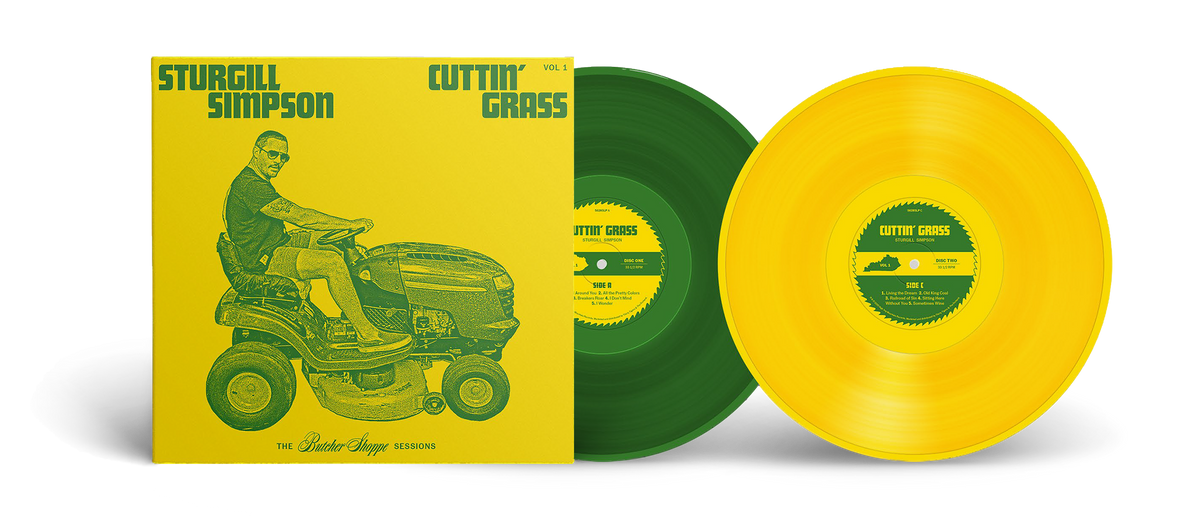 Sturgill Simpson - Cuttin' Grass Vol 1: Yellow / Green Double Vinyl LP
