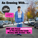 Tom Grennan - Evering Road: Various Formats + Ticket Bundle (An Evening With.... Q&A W/ Friend JAACKMAATE at The Wardrobe)