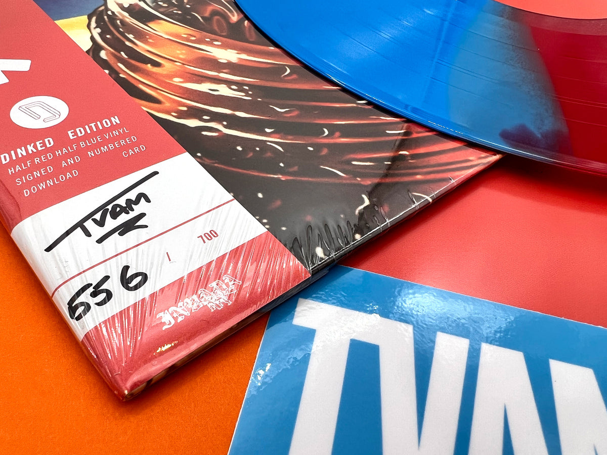 TVAM - High Art Lite: 'Blood In The Water' Split Colour Vinyl LP + Obi & Insert DINKED EDITION EXCLUSIVE 223