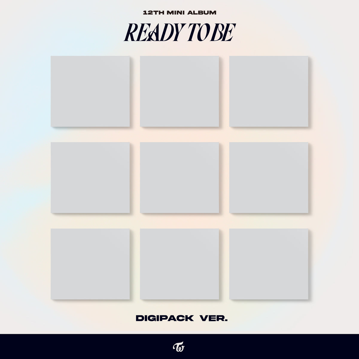 TWICE - READY TO BE (Digipack Version.)