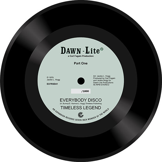 Timeless Legend - Everybody Disco - Paarts 1 & 2: 7" Single Limited RSD 2021