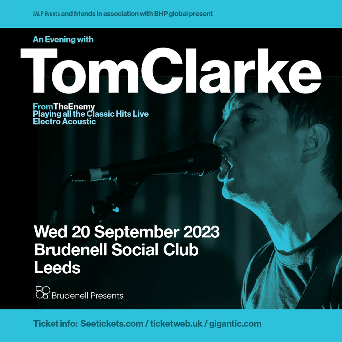 Tom Clarke (The Enemy) 26/01/24 @ Brudenell Social Club *RESCHEDULED*