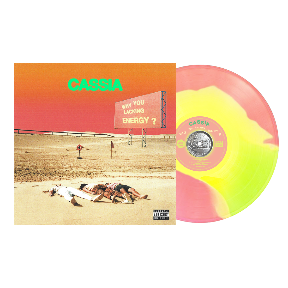 Cassia - Why You Lacking Energy : Various Formats + Ticket Bundle (Launch show at MASH Macclesfield)
