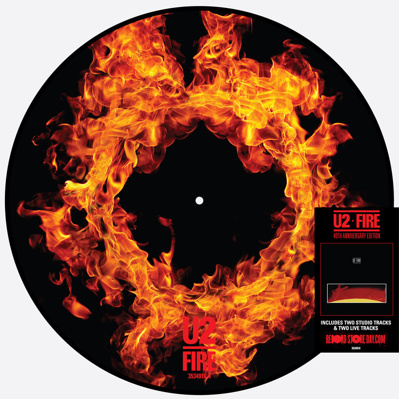 U2 - Fire (40th Anniversary Edition): 12" Vinyl Limited RSD 2021