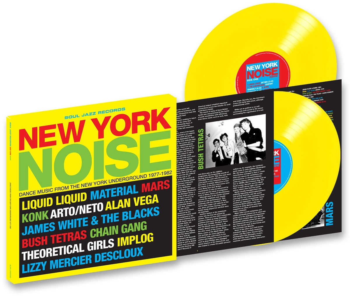 Various Artists - Soul Jazz Records Presents - New York Noise: Dance Music from The New York Underground 1978-82 - Limited RSD 2023