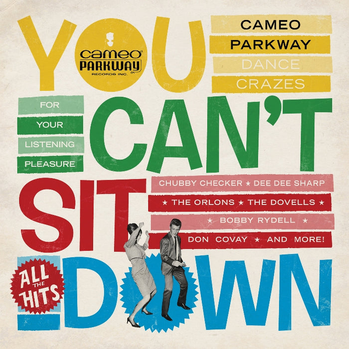 Various Artists - You Can't Sit Down: Cameo Parkway Dance Crazes: Double Vinyl LP Limited RSD 2021