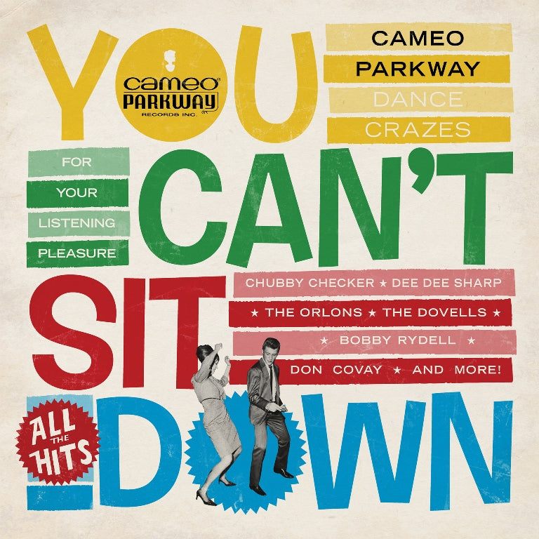 Various Artists - You Can't Sit Down: Cameo Parkway Dance Crazes: Double Vinyl LP Limited RSD 2021