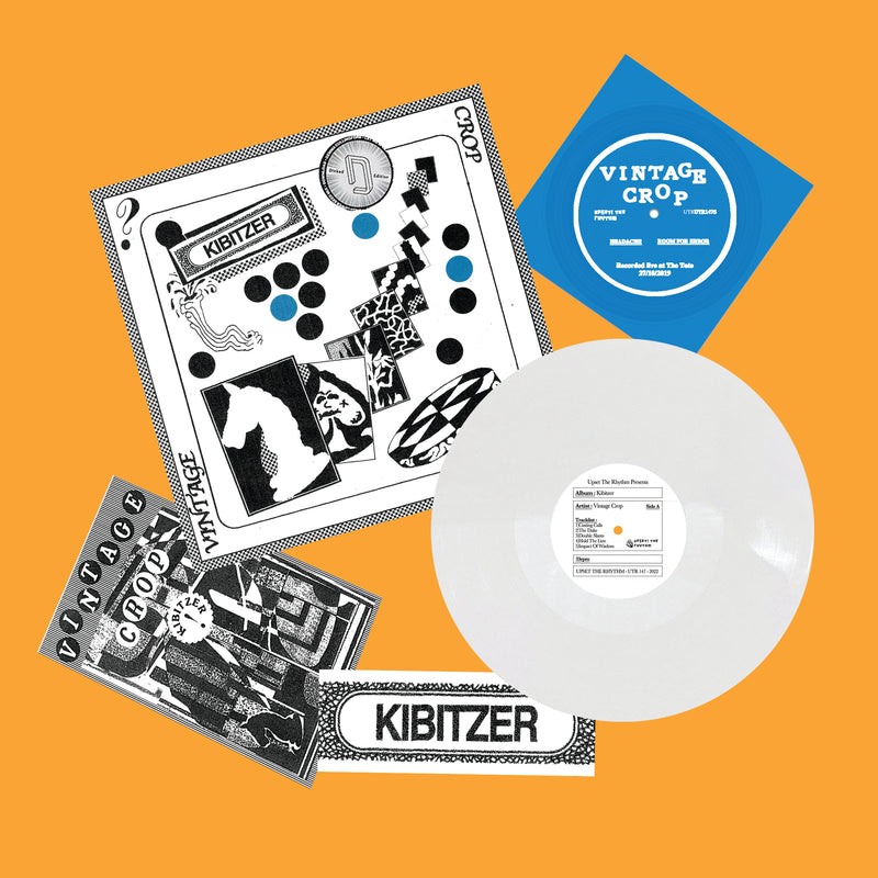 Vintage Crop - Kibitzer: Limited White Vinyl LP + Flexi, Fanzine & Bookmark DINKED EXCLUSIVE 183