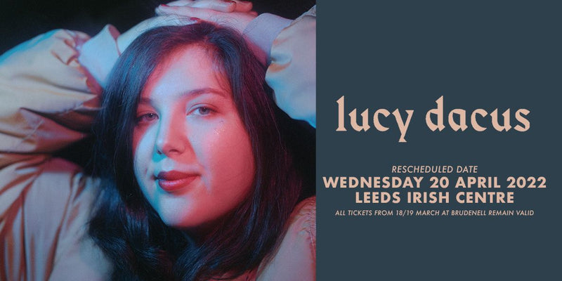 Lucy Dacus 20/04/22 @ Leeds Irish Centre RESCHEDULED*