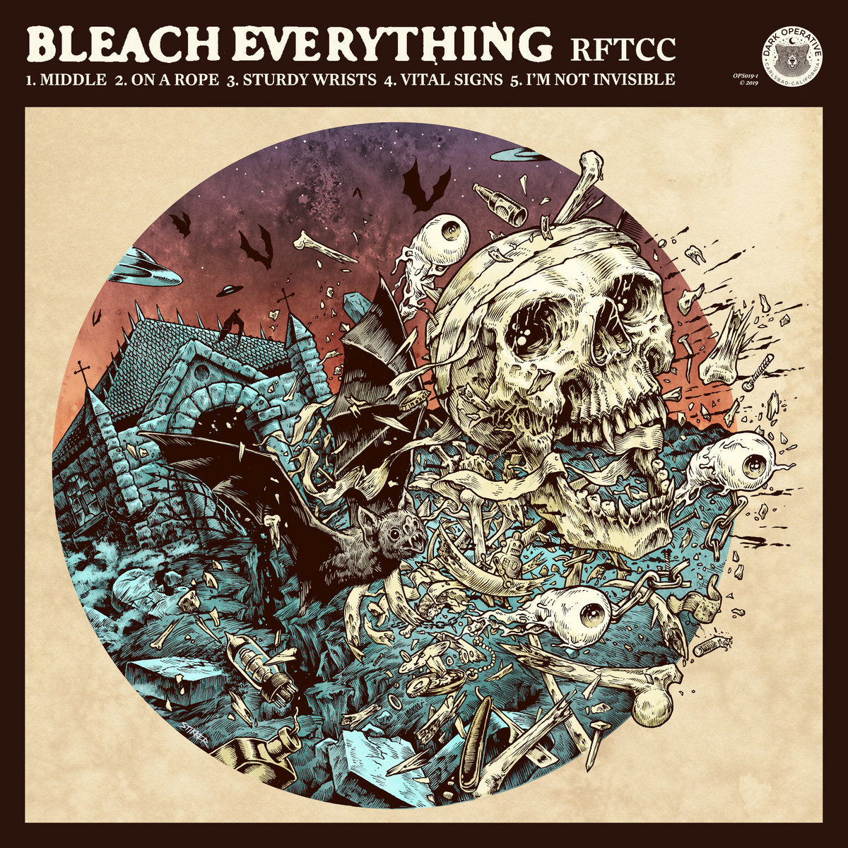 Integrity/Bleach Everything - SDX X RFTCC: Red Vinyl LP