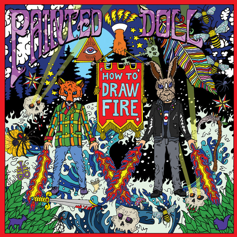 Painted Doll - How To Draw Fire: Purple Vinyl LP