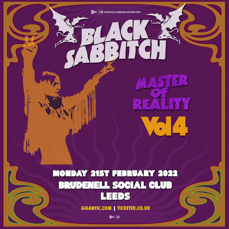 Black Sabbitch 21/02/22 @ Brudenell Social Club  **Cancelled