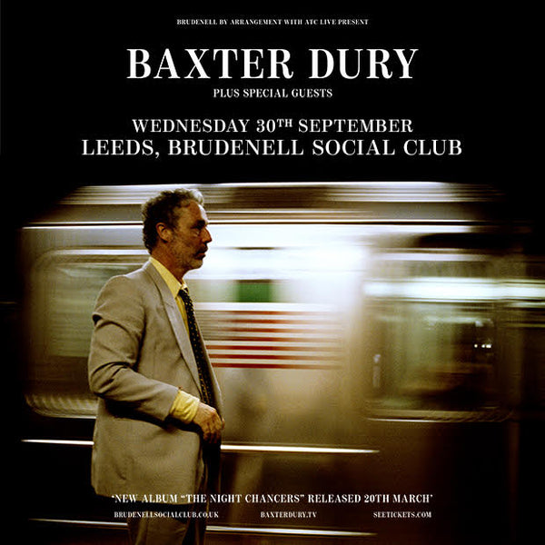 Baxter Dury 23/03/21 @ Brudenell Social Club *Cancelled