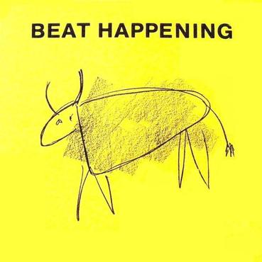 Beat Happening - Crashing Through Double Yellow 7" Vinyl