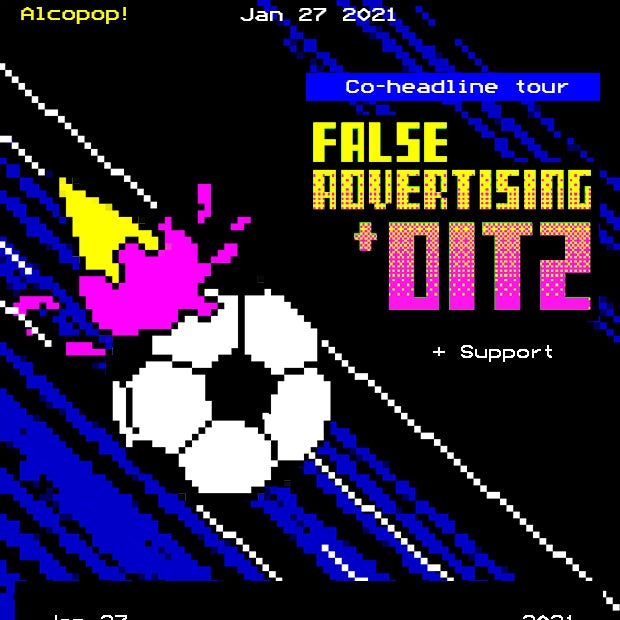 False Advertising & DITZ 23/05/21 @ Brudenell Social Club *Cancelled