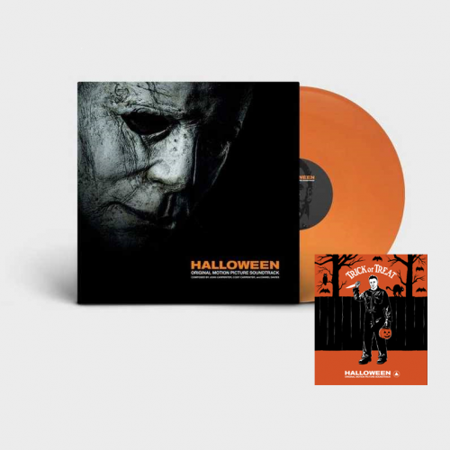 Halloween Soundtrack 2018 - John Carpenter 'Pumpkin Orange' Vinyl LP + Print *DINKED EXCLUSIVE 002