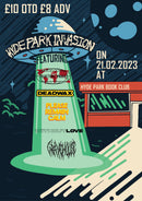 Hyde Park Invasion 21/02/23 @ Hyde Park Book Club
