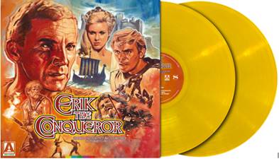 Erik The Conqueror - Original Soundtrack: Double Yellow Vinyl LP