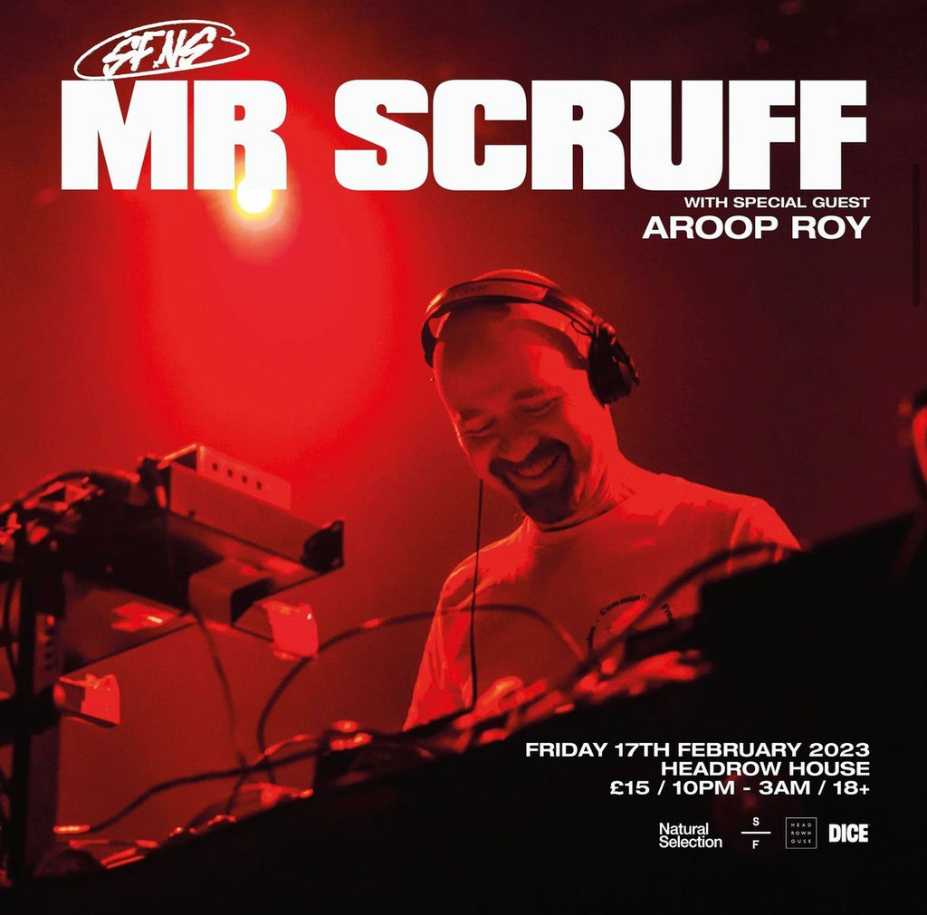 Mr Scruff 17/02/23 @ Headrow House – Crash Records
